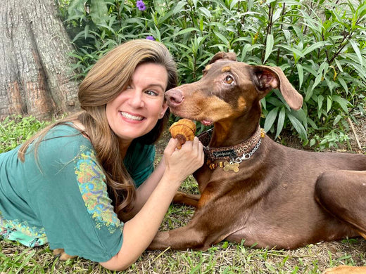 mushrooms for dogs with cancer Angela Ardolino Nina the doberman with osteosarcoma 