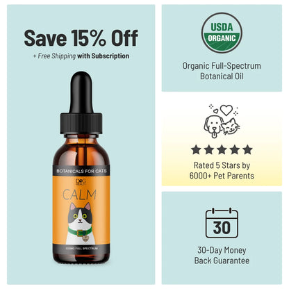 CALM: Travel, Noise & Stress Support for Cats