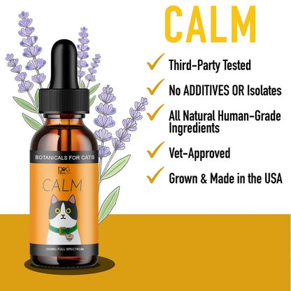 CALM: Travel, Noise & Stress Support for Cats