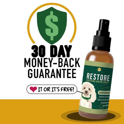Restore Groom Spray: Coat Conditioning & Deodorizing Spray for Dogs