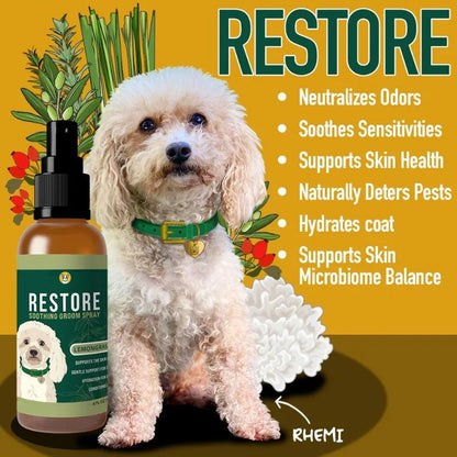 Restore Groom Spray: Coat Conditioning & Deodorizing Spray for Dogs